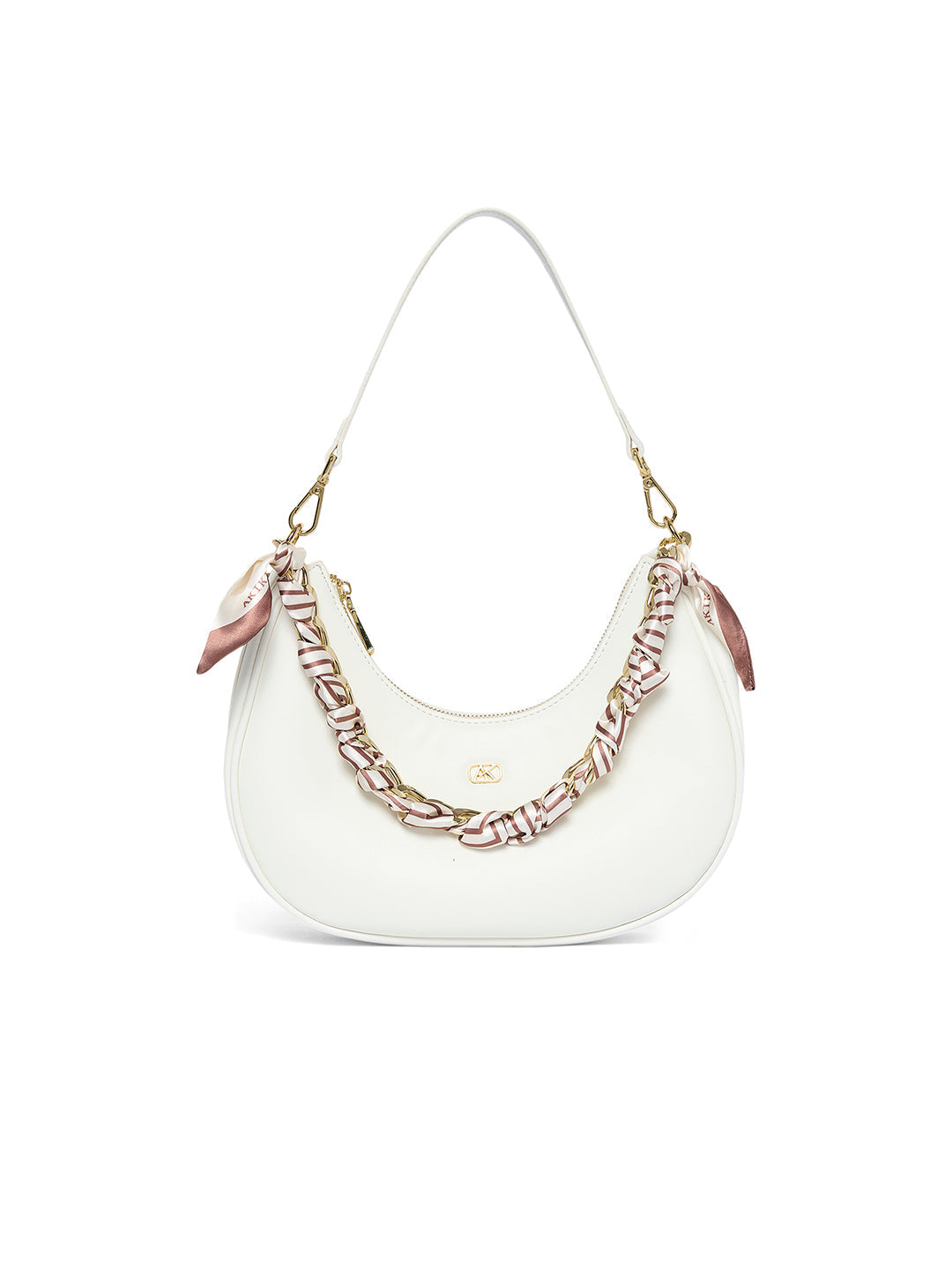 Worcester 30 Hobo Small Handbag White