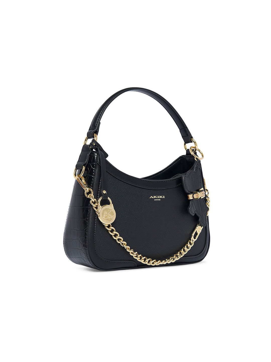 Brixton 25 Hobo Small Handbag Black