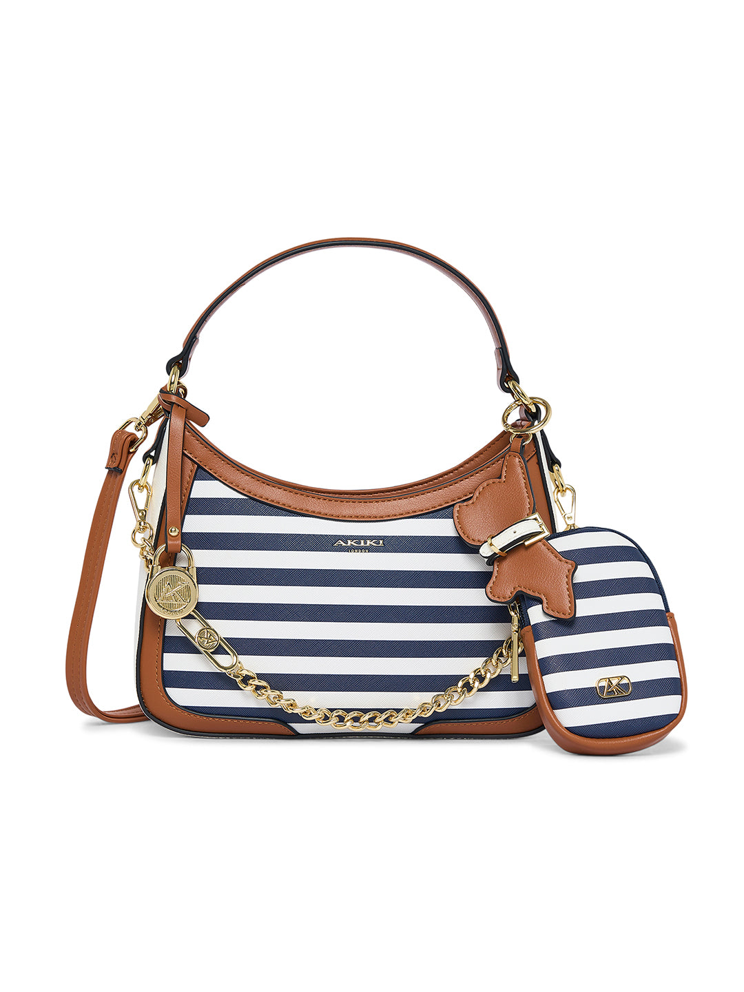 Brixton 25 Hobo Small Handbag Nautical