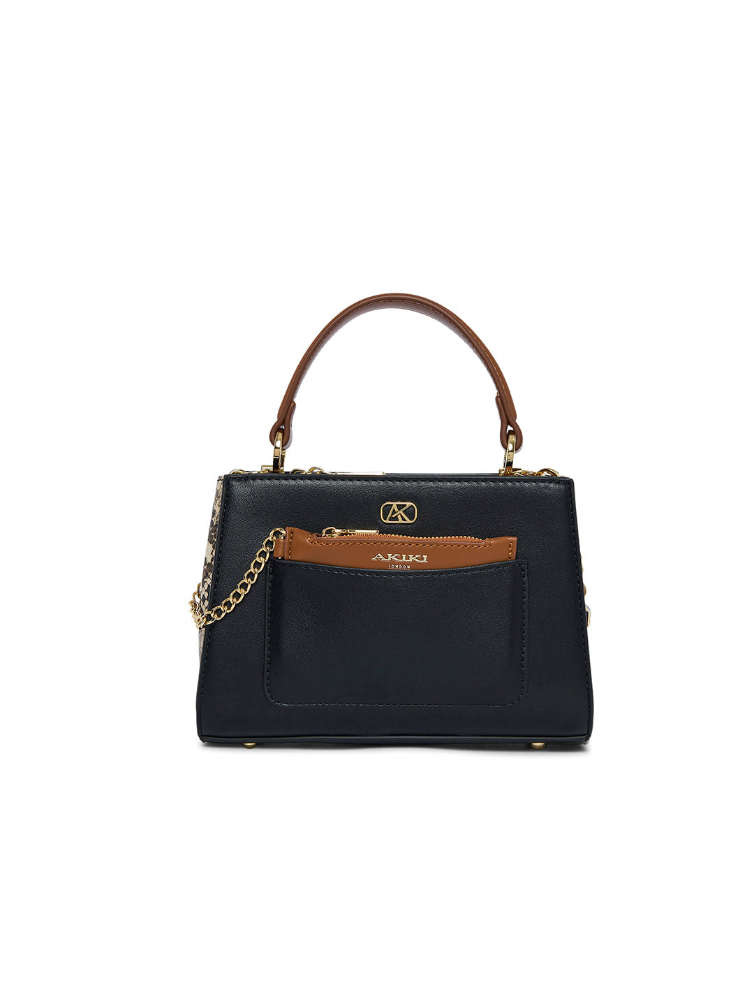 Croydon 3 Compartments 20 Small Handbag Black