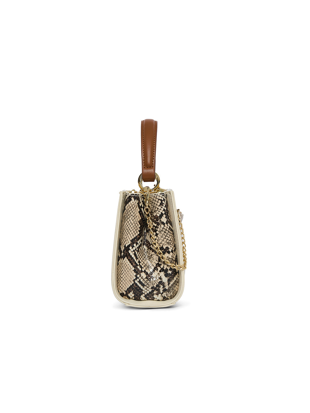 Croydon 3 Compartments 20 Small Handbag Beige