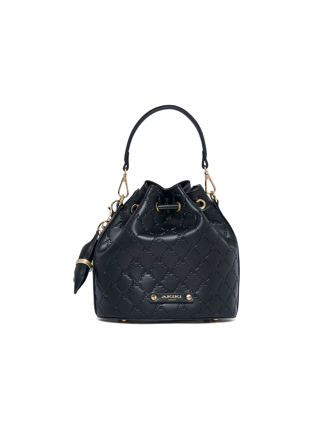 Hanwell 2C 21 Small Bucket Bag Black