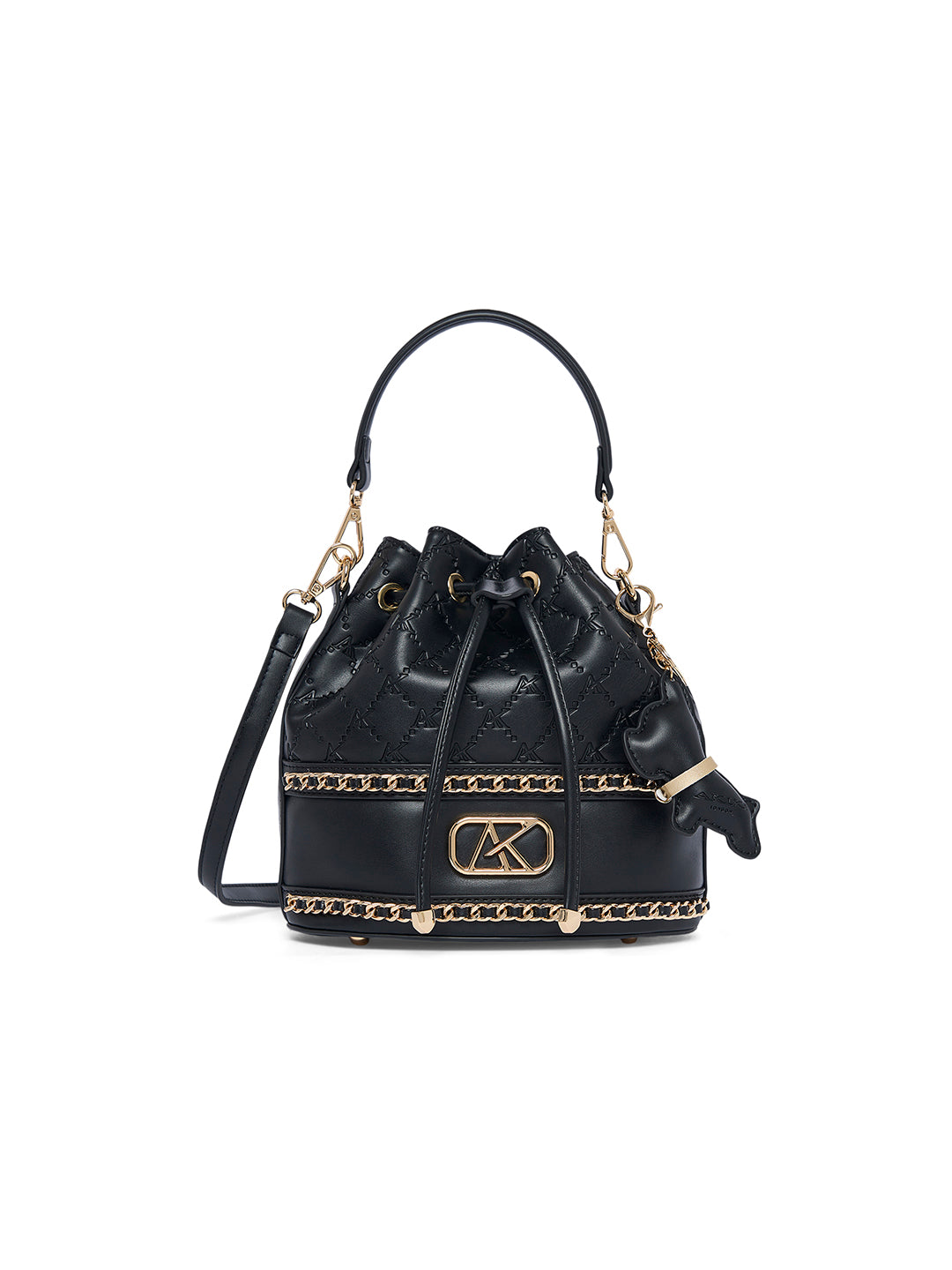 Hanwell 2C 21 Small Bucket Bag Black