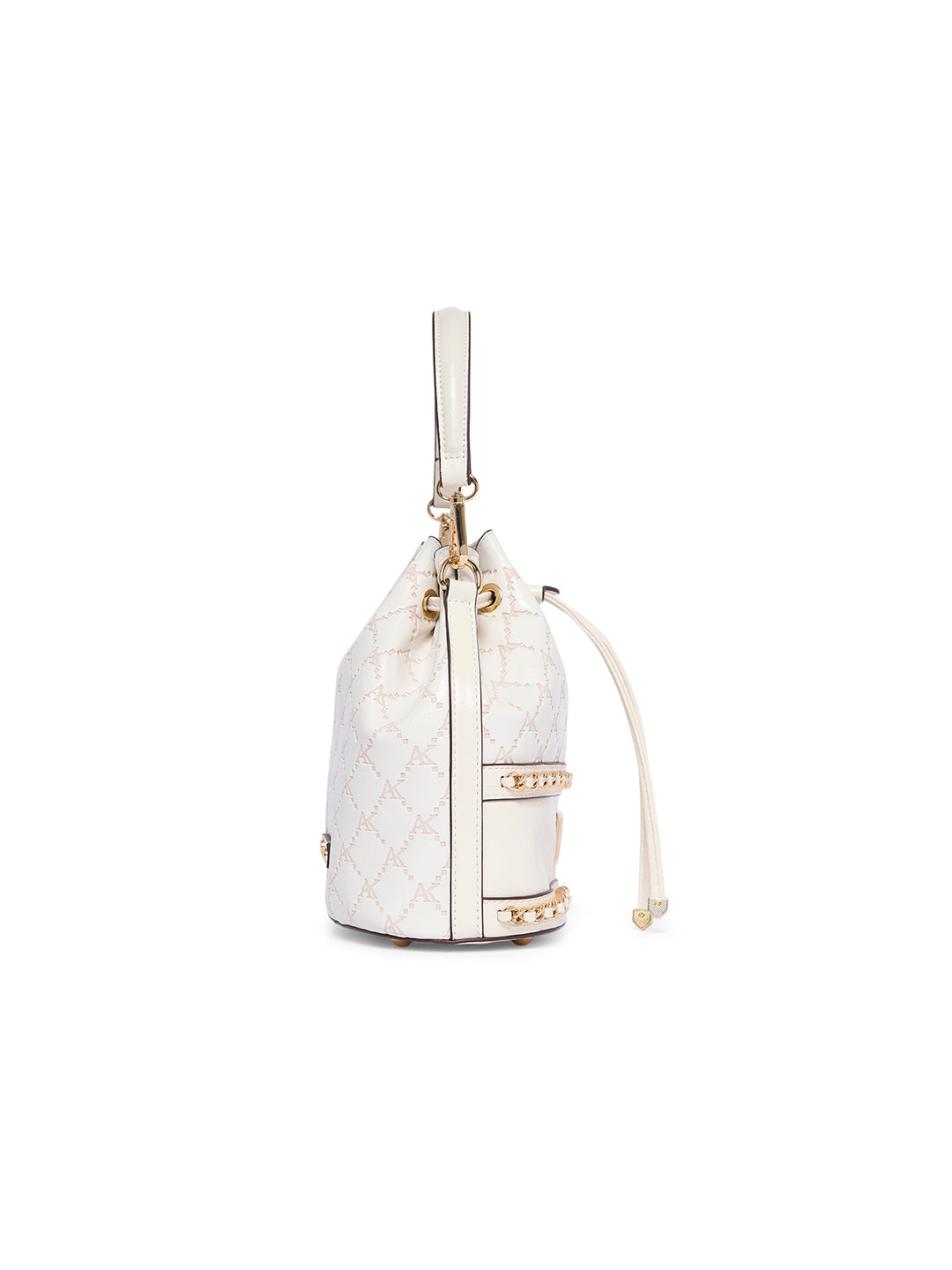 Hanwell 2C 21 Small Bucket Bag White