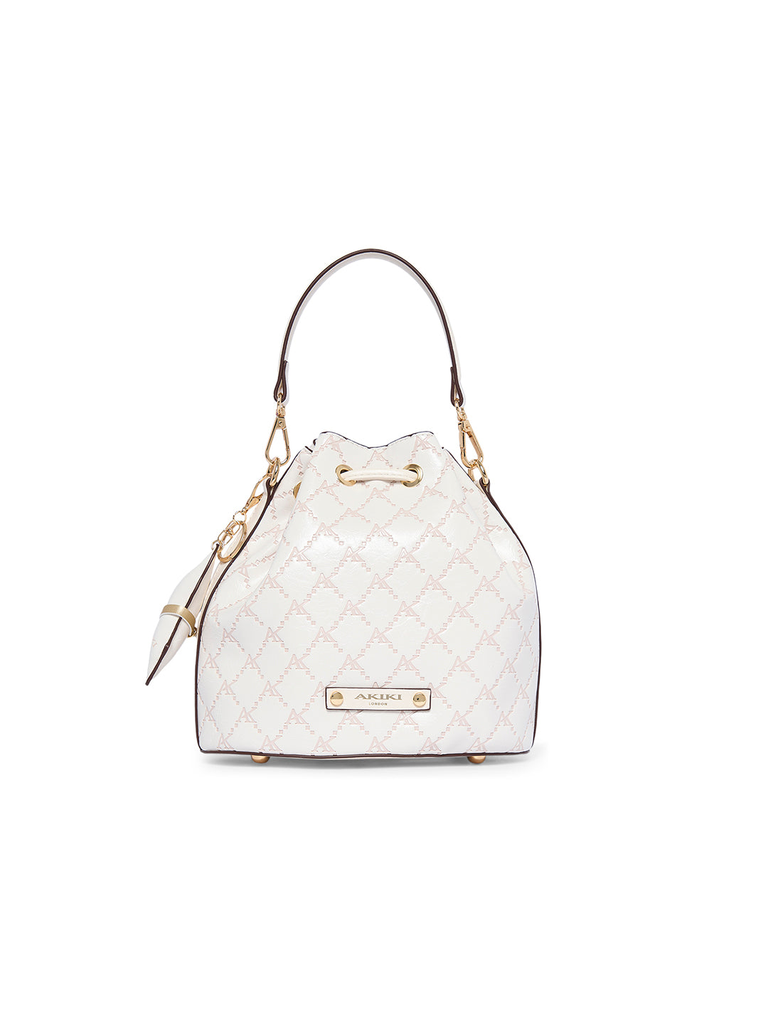 Hanwell 2C 21 Small Bucket Bag White