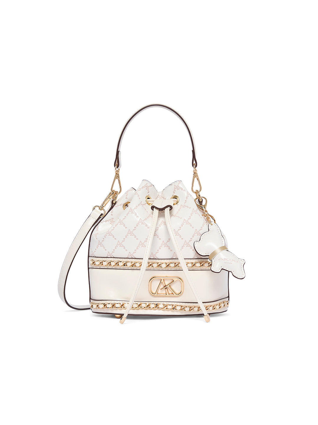 Hanwell 2C 21 Small Bucket Bag White
