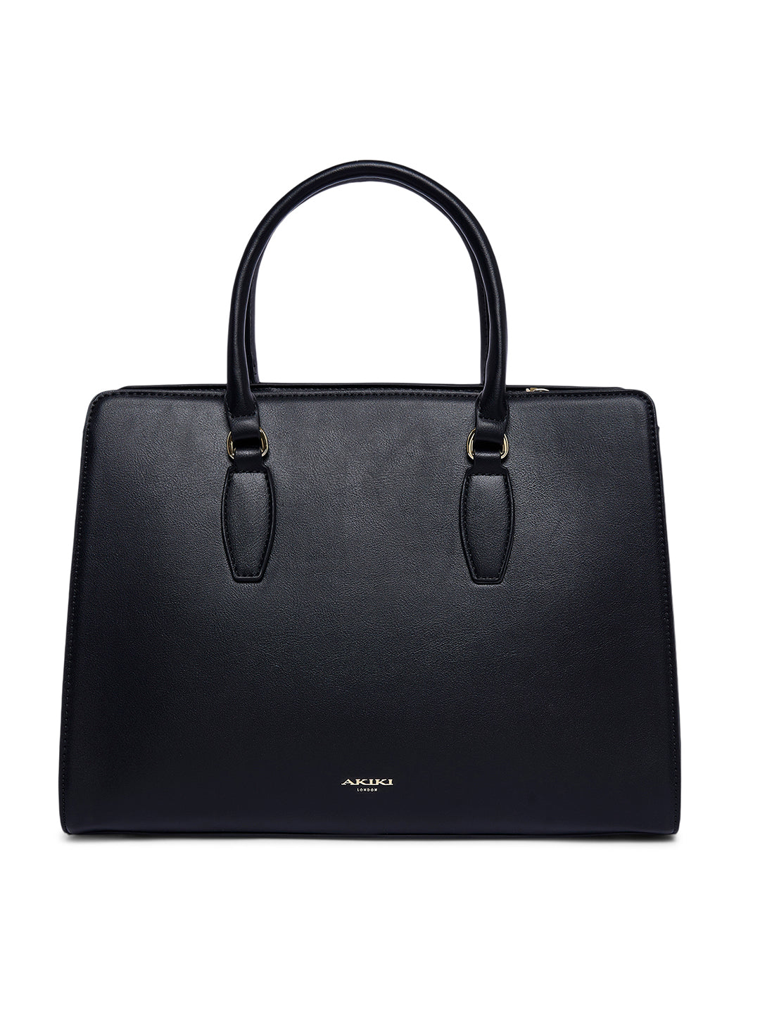 Jacqley Large Satchel Bag Black