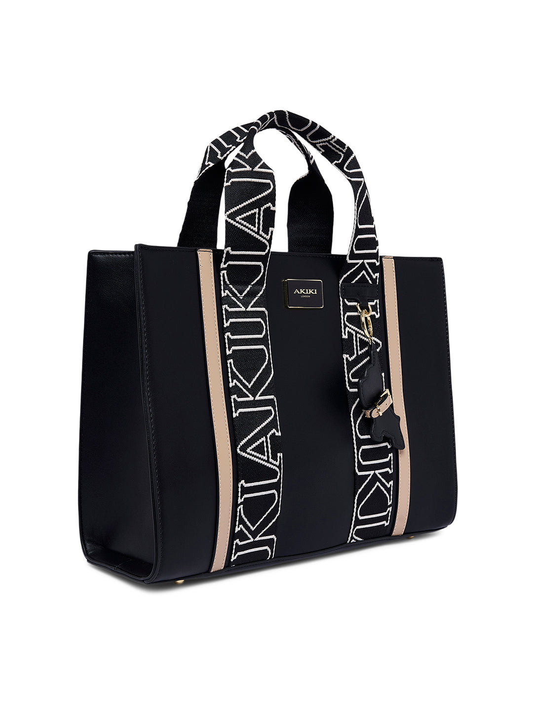 Wembley Large Satchel Bag Black