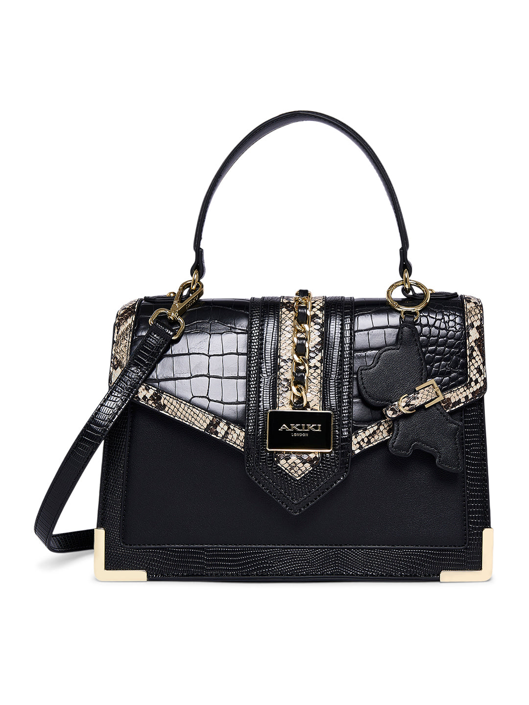 Ledbury 26 Small Flap Black