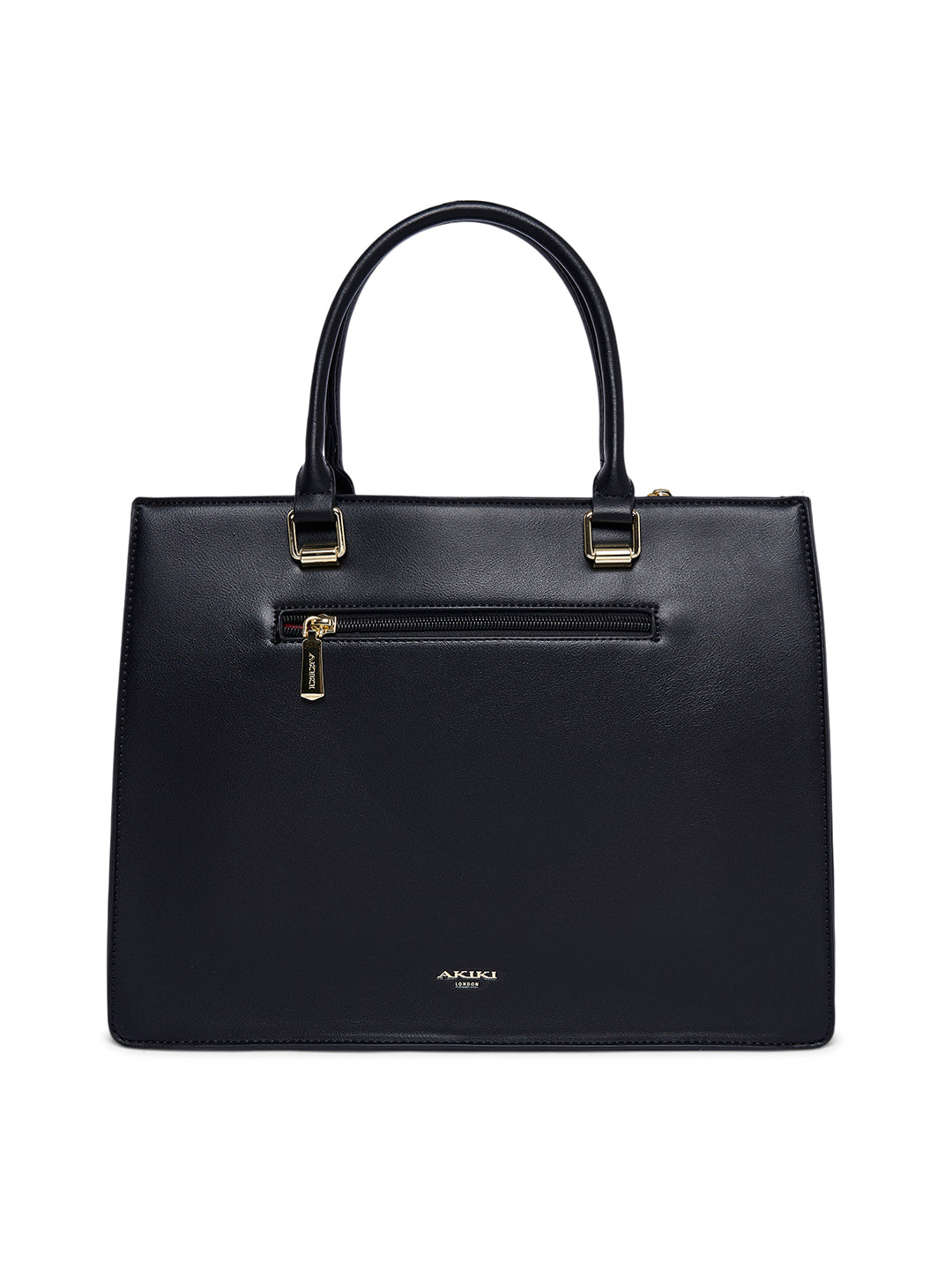 Beverley Large Satchel Bag Black