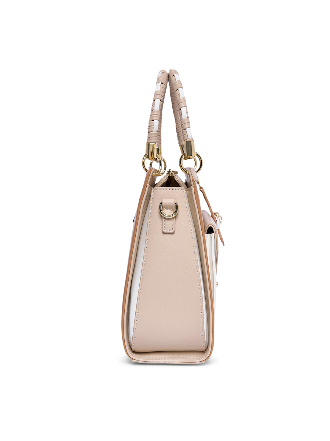 Hambledon Medium Satchel Bag Beige