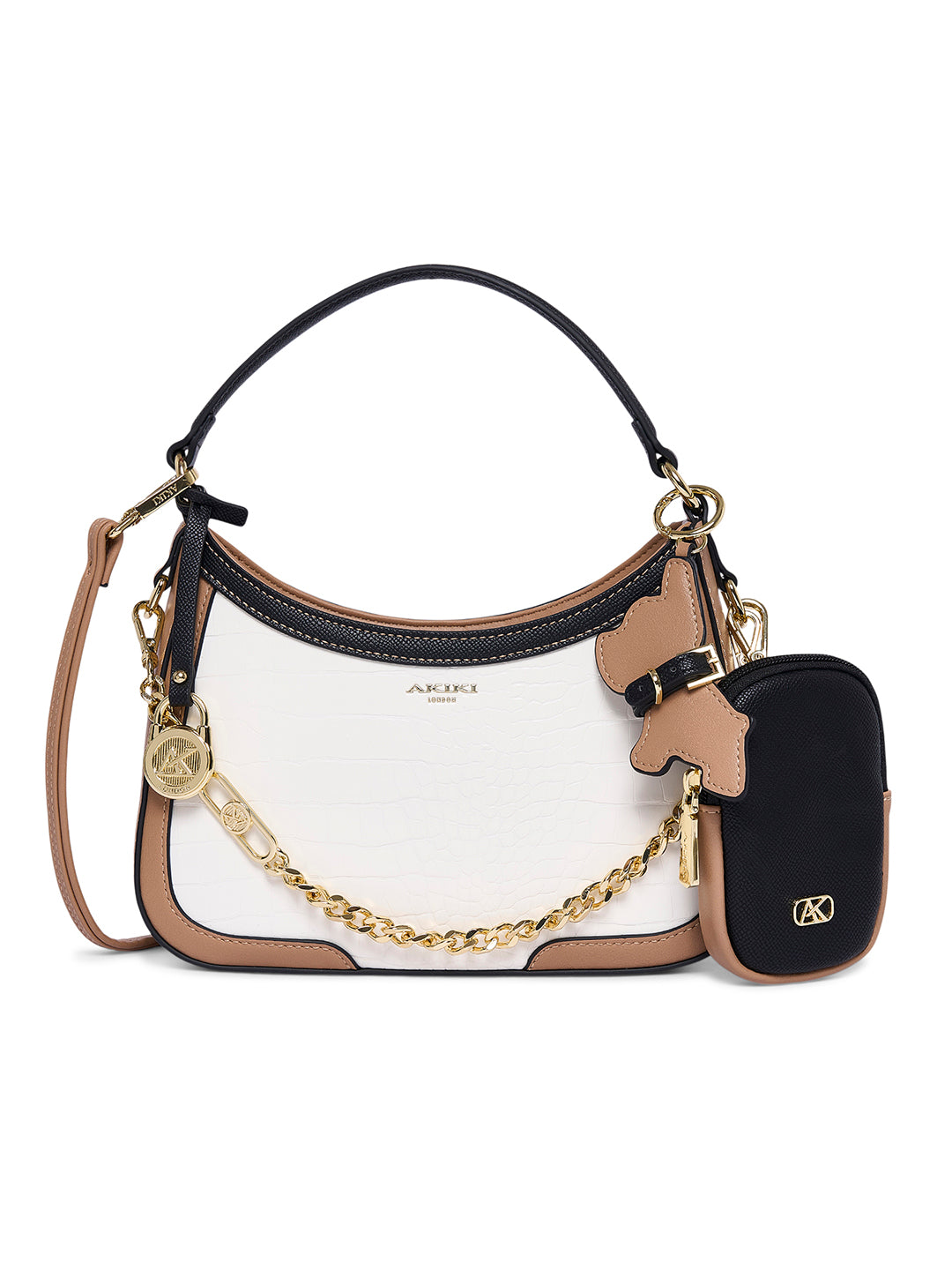 Brixton Small Hobo Beige