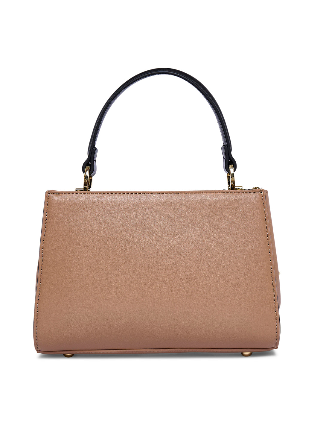 Croydon 3C Small Satchel Bag Beige/Black