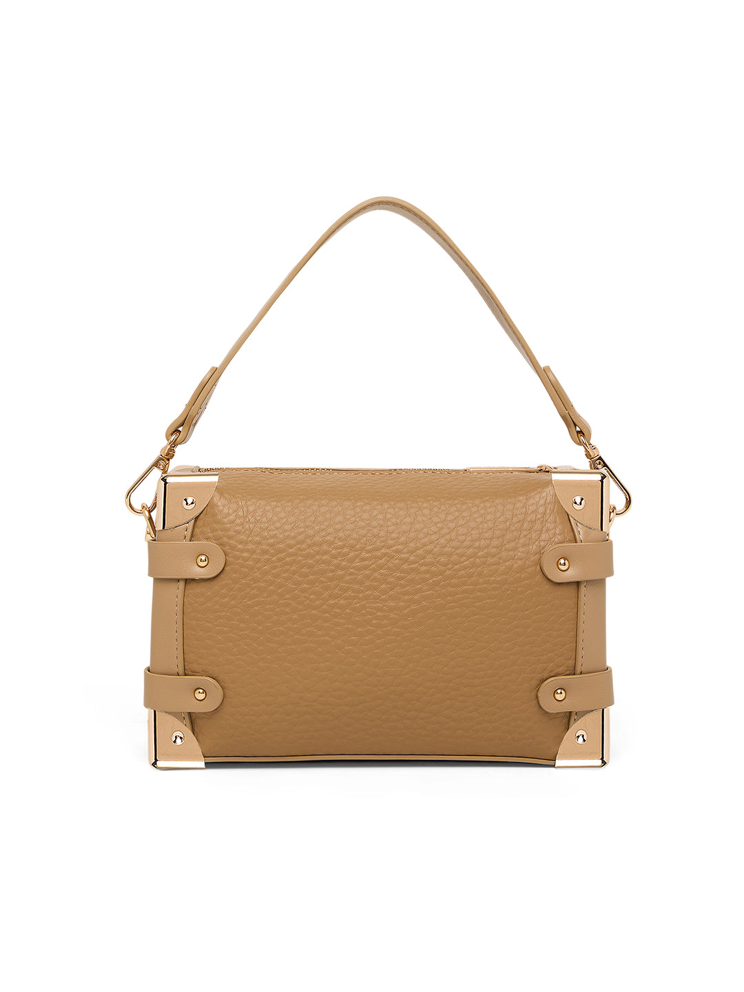 Maldon Small Beige Trunk Bag