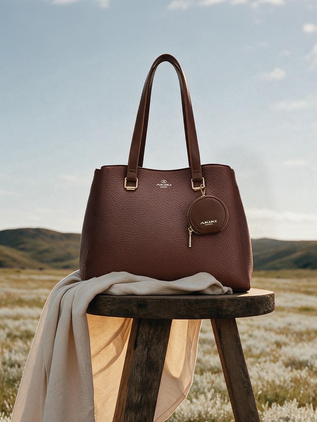 Romford Medium Brown Sathcel Bag