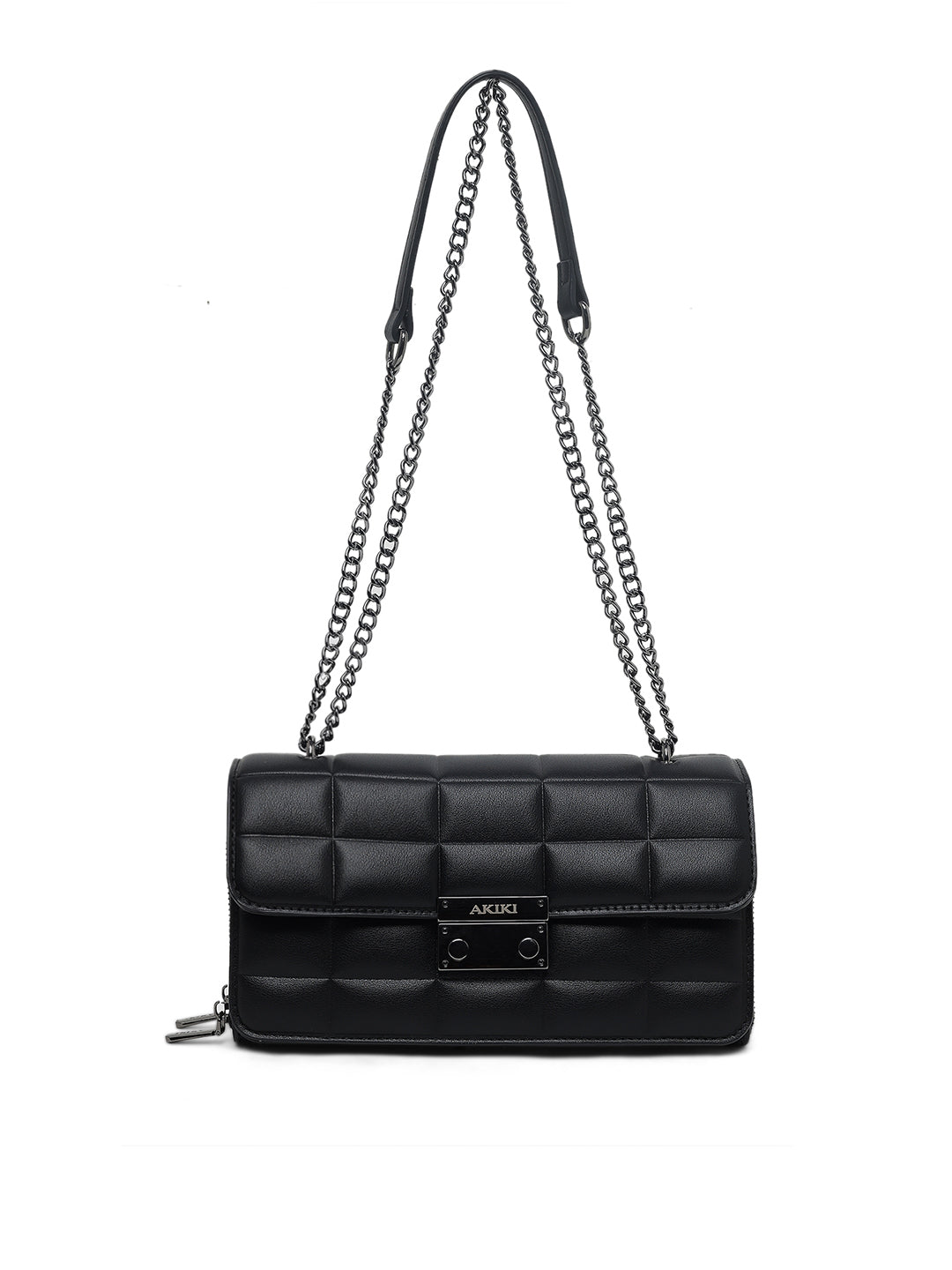 Chelsea Flap Medium Sling Bag Black