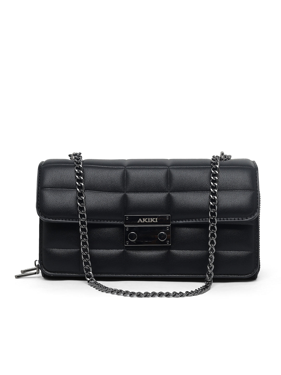 Chelsea Flap Medium Sling Bag Black