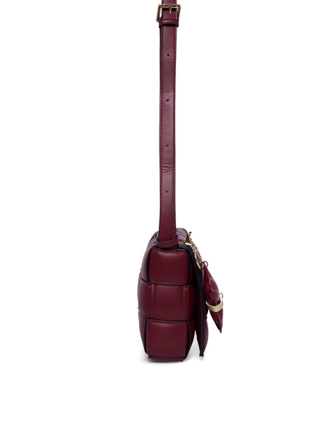 Ealing 24 Small Flap Sling Bag Wine