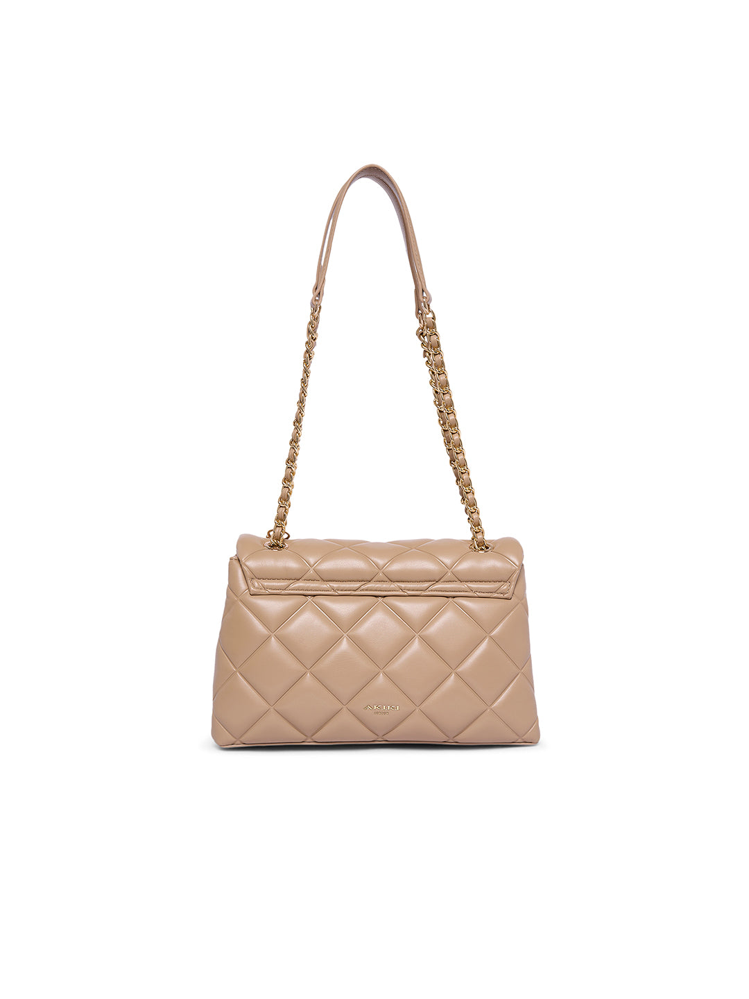 Danson 26 Small Flap Sling Bag Beige