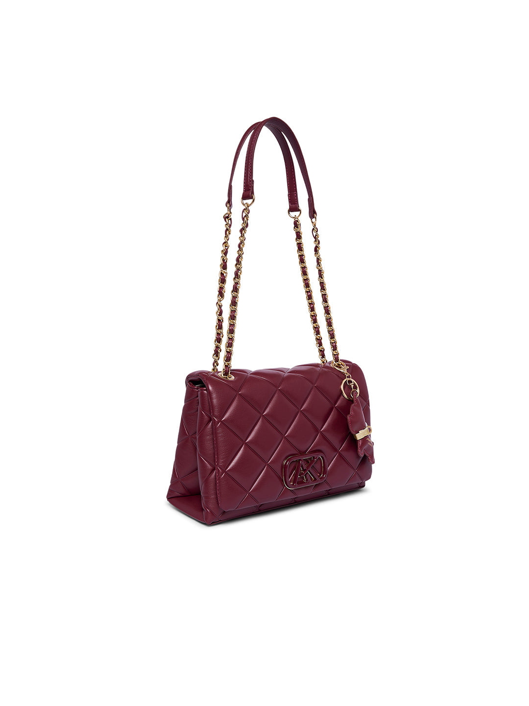 Danson 26 Small Flap Sling Bag Wine