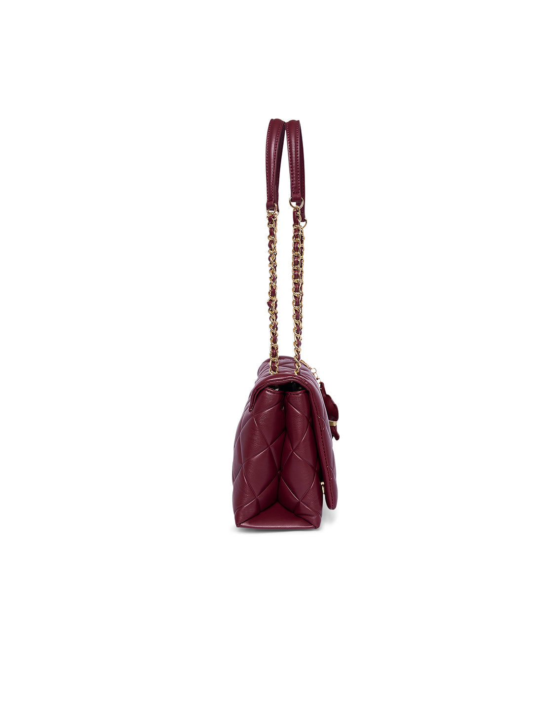 Danson 26 Small Flap Sling Bag Wine