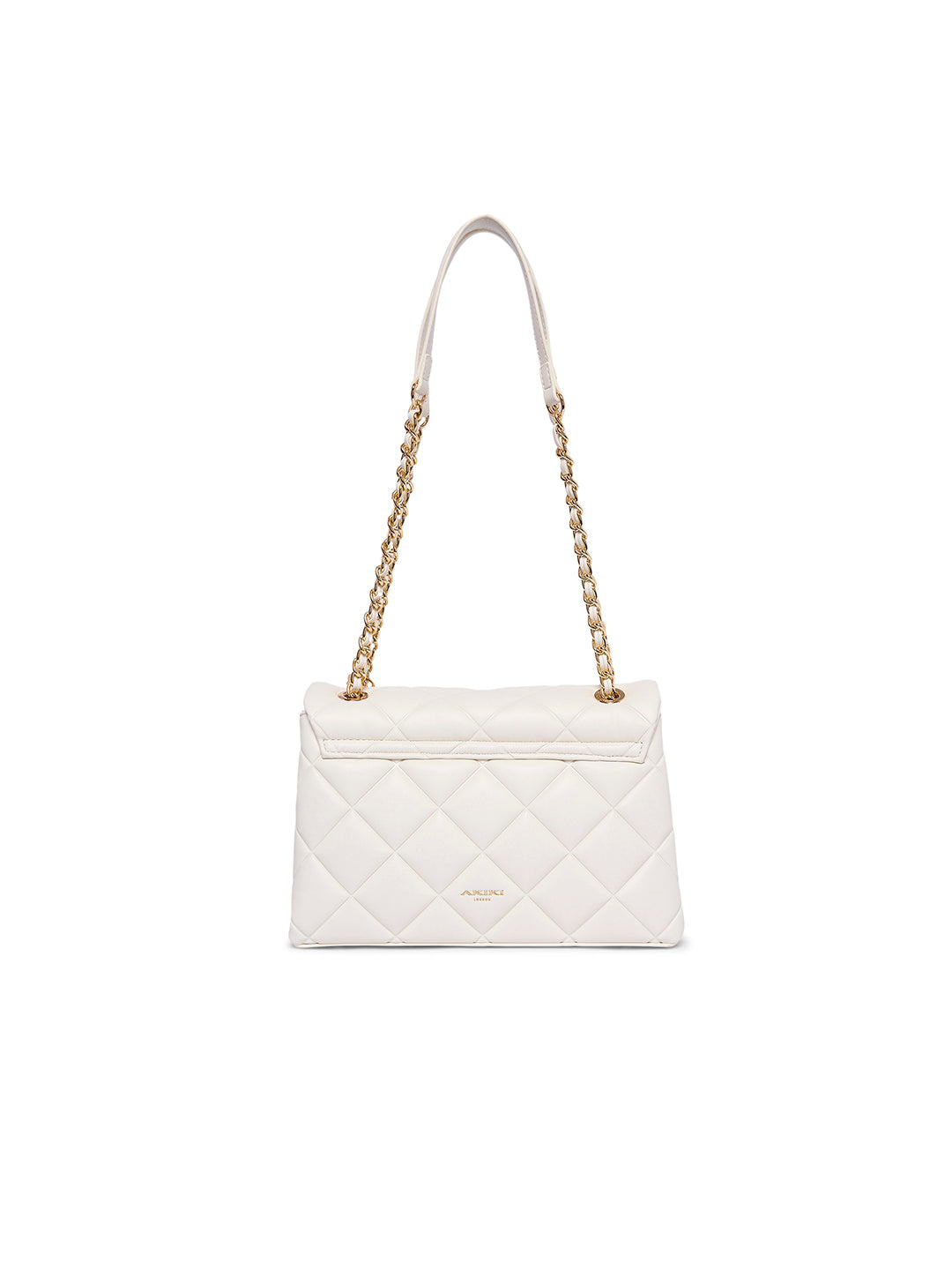 Danson 26 Small Flap Sling Bag Off White