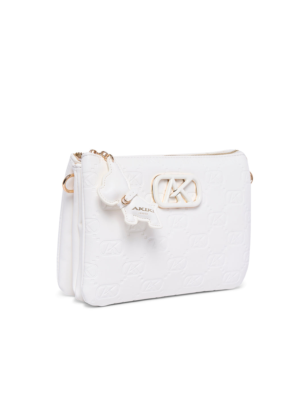 Purely 25 Medium Sling Bag White