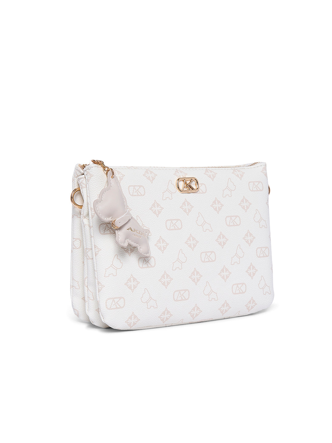 Purely 25 Medium Sling Bag Off White
