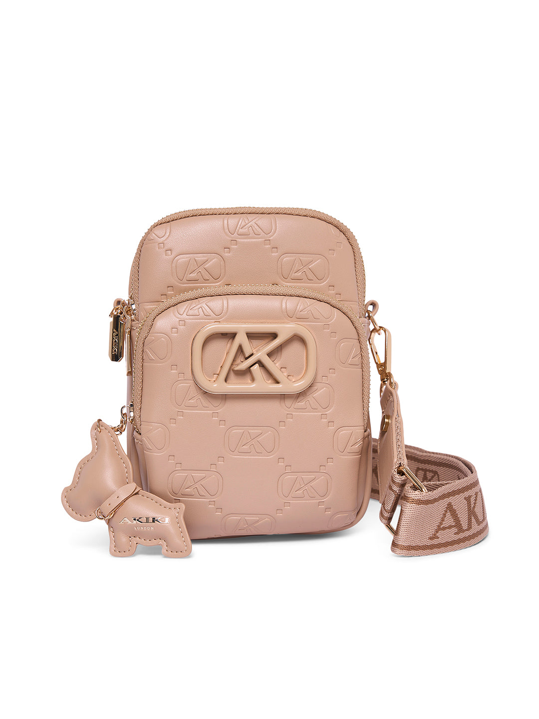 Dalston 14 Medium Sling Bag Beige