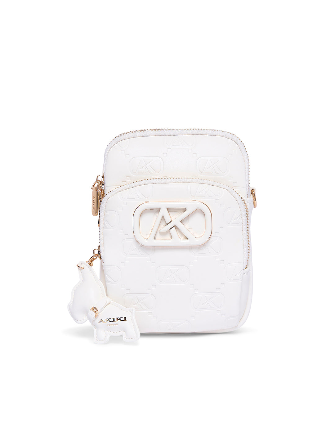 Dalston 14 Medium Sling Bag White