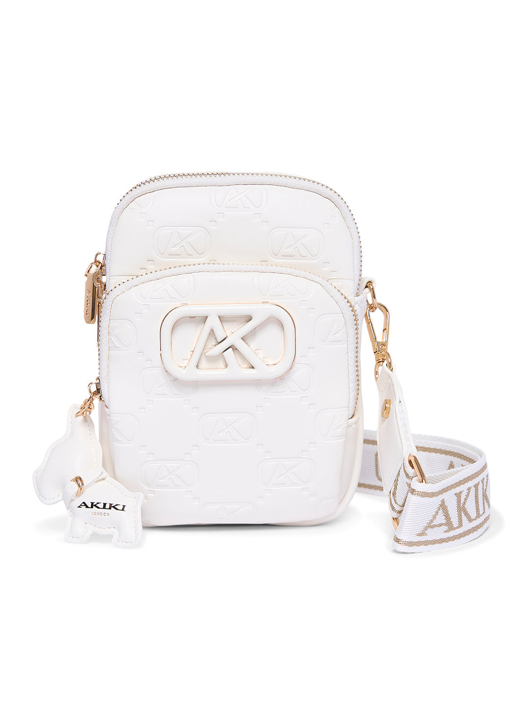 Dalston 14 Medium Sling Bag White