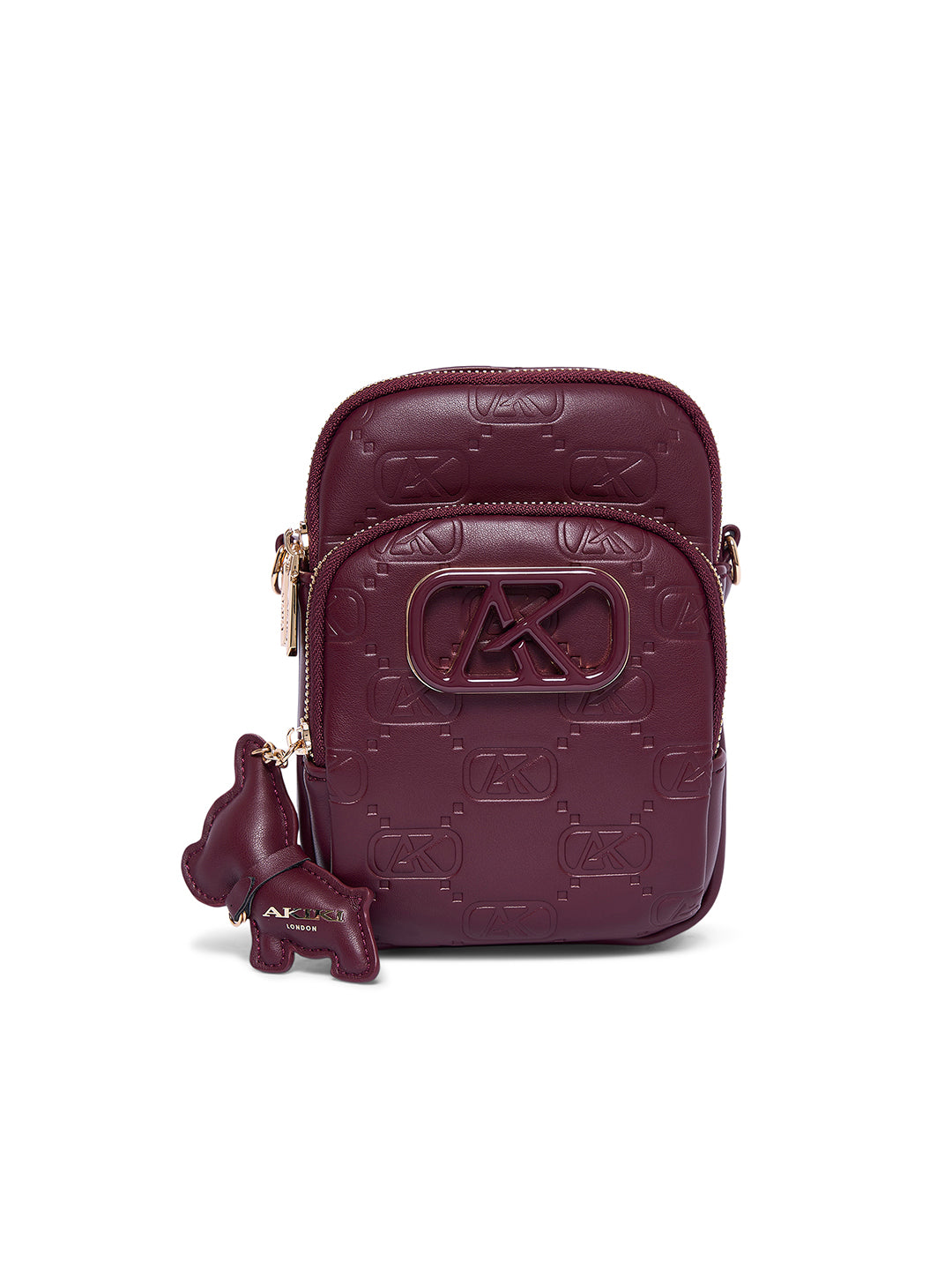 Dalston 14 Medium Sling Bag Maroon
