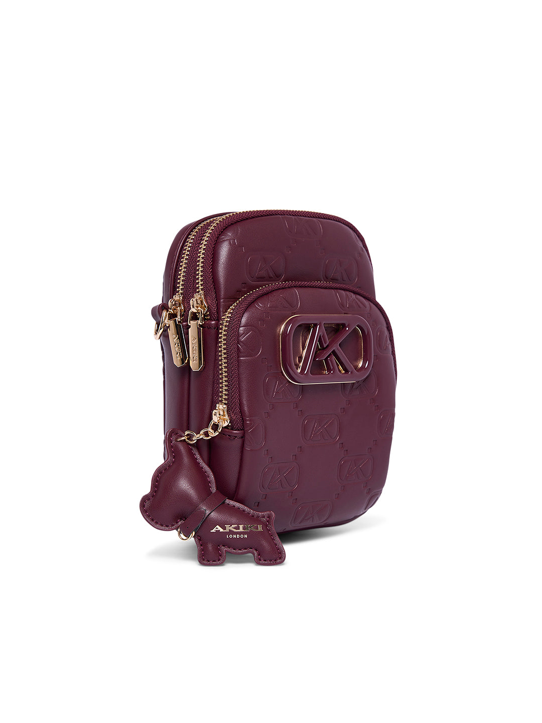Dalston 14 Medium Sling Bag Maroon