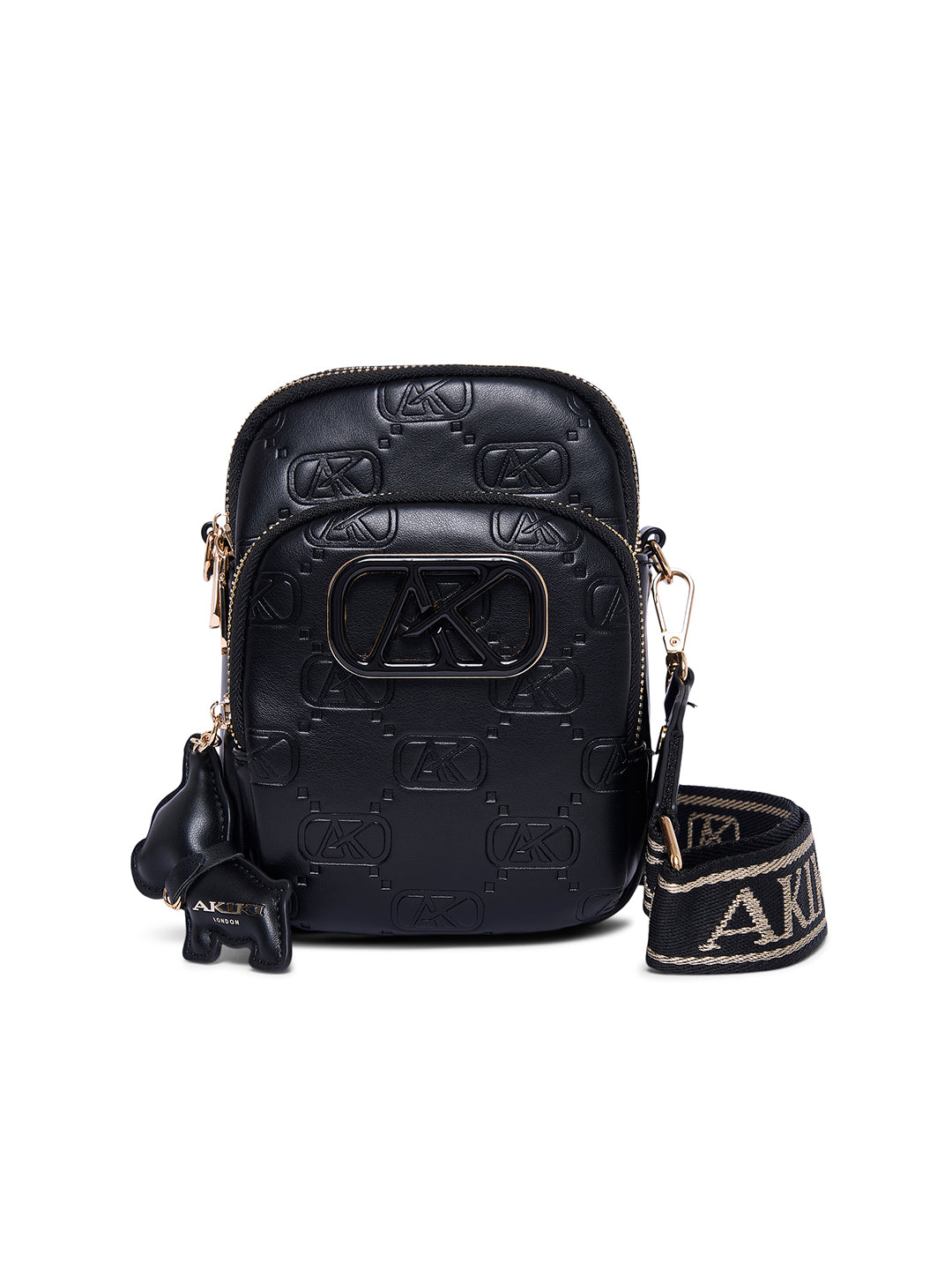 Dalston 14 Medium Sling Bag Black