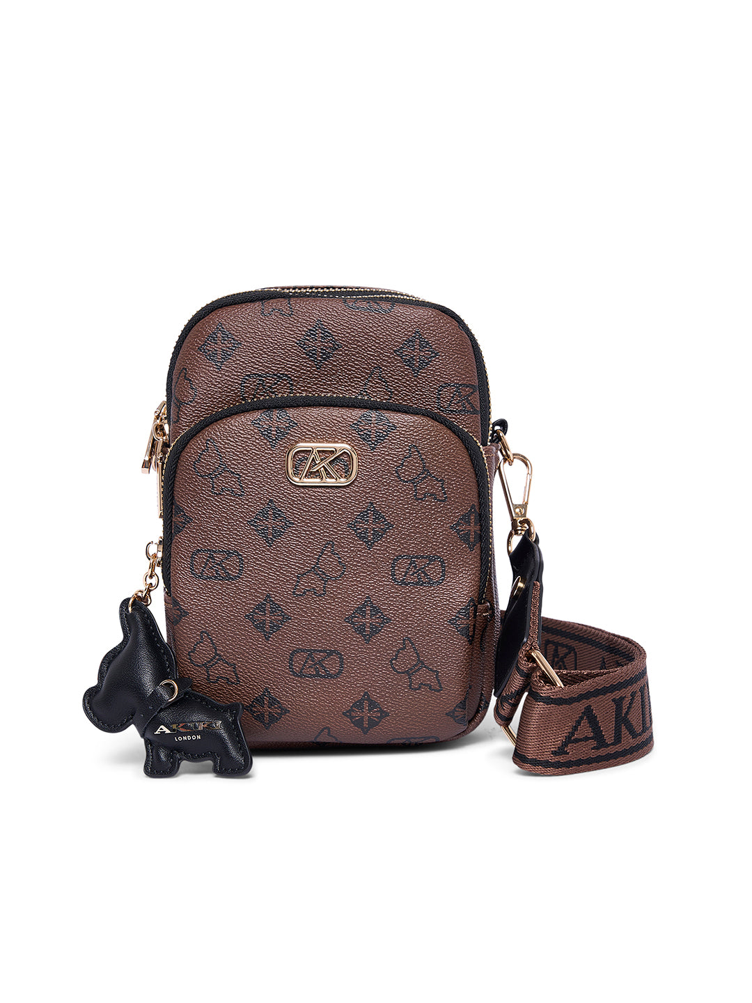 Dalston 14 Medium Sling Bag Brown