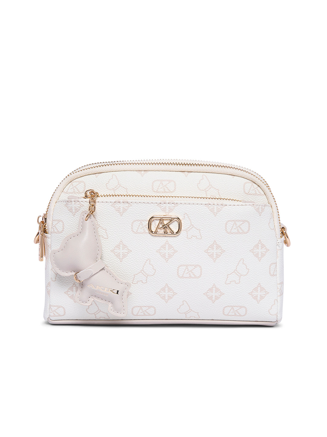 Finsbury 21 Medium Sling Bag Off White