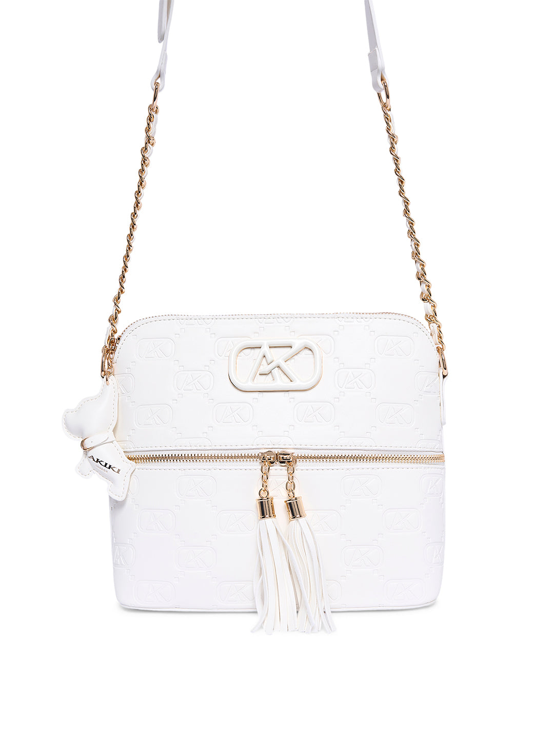 Hatton 24 Medium Sling Bag White