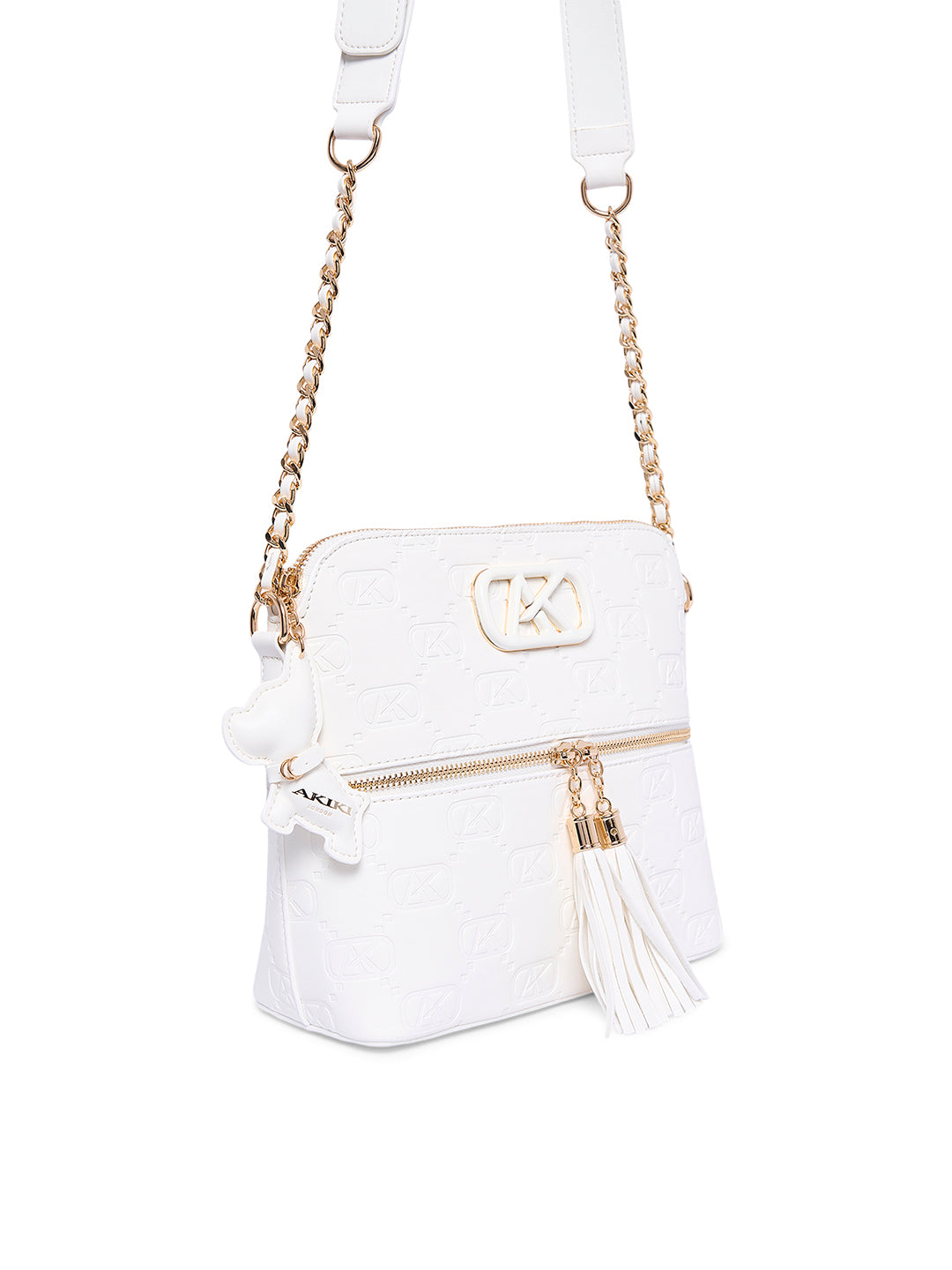 Hatton 24 Medium Sling Bag White