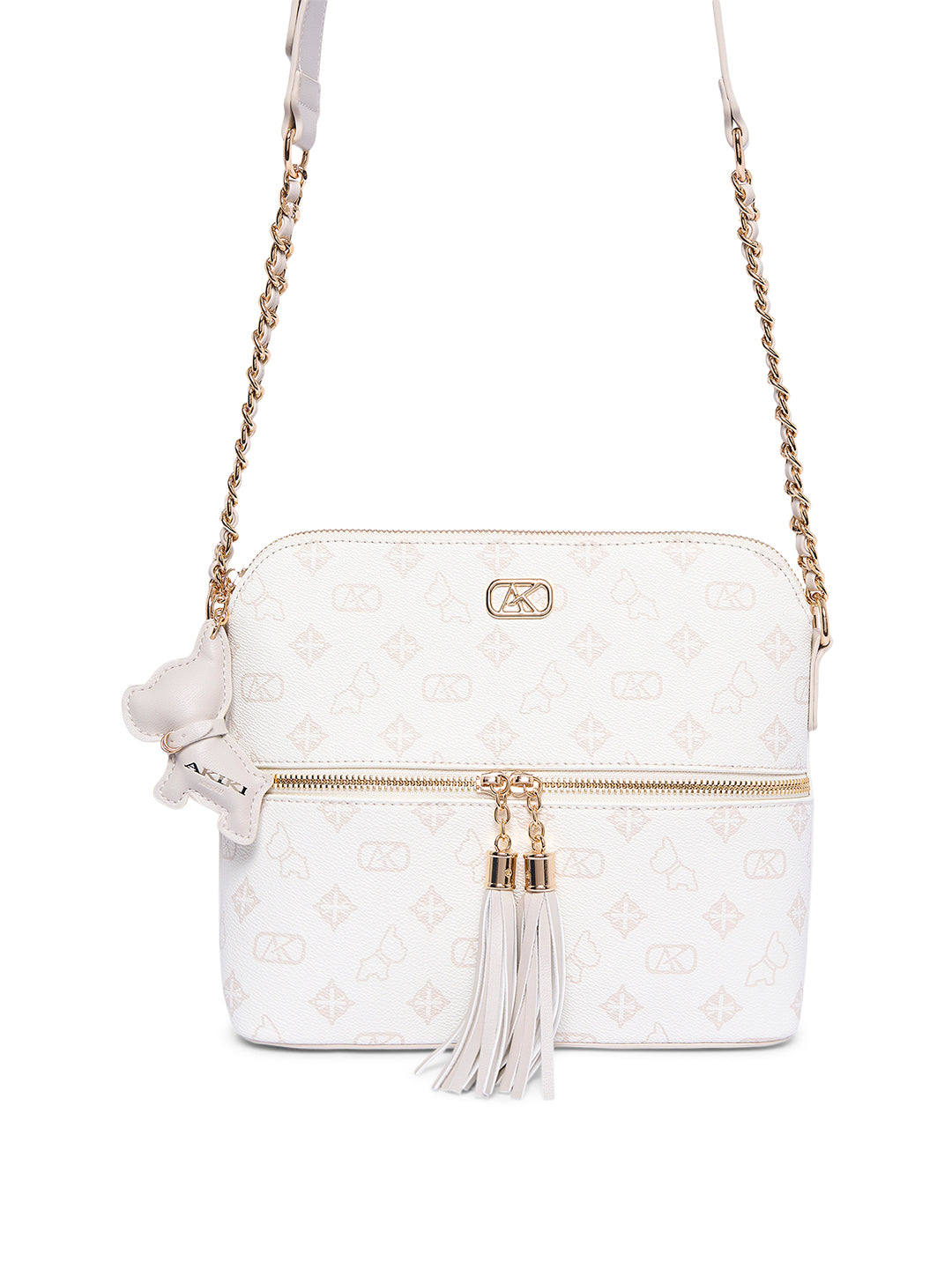 Hatton 24 Medium Sling Bag Off White