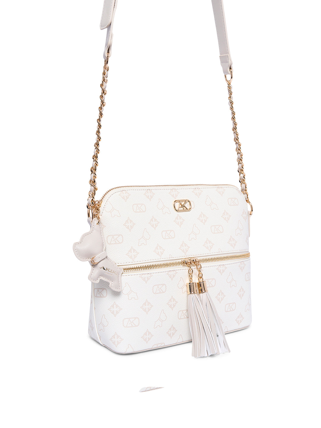 Hatton 24 Medium Sling Bag Off White