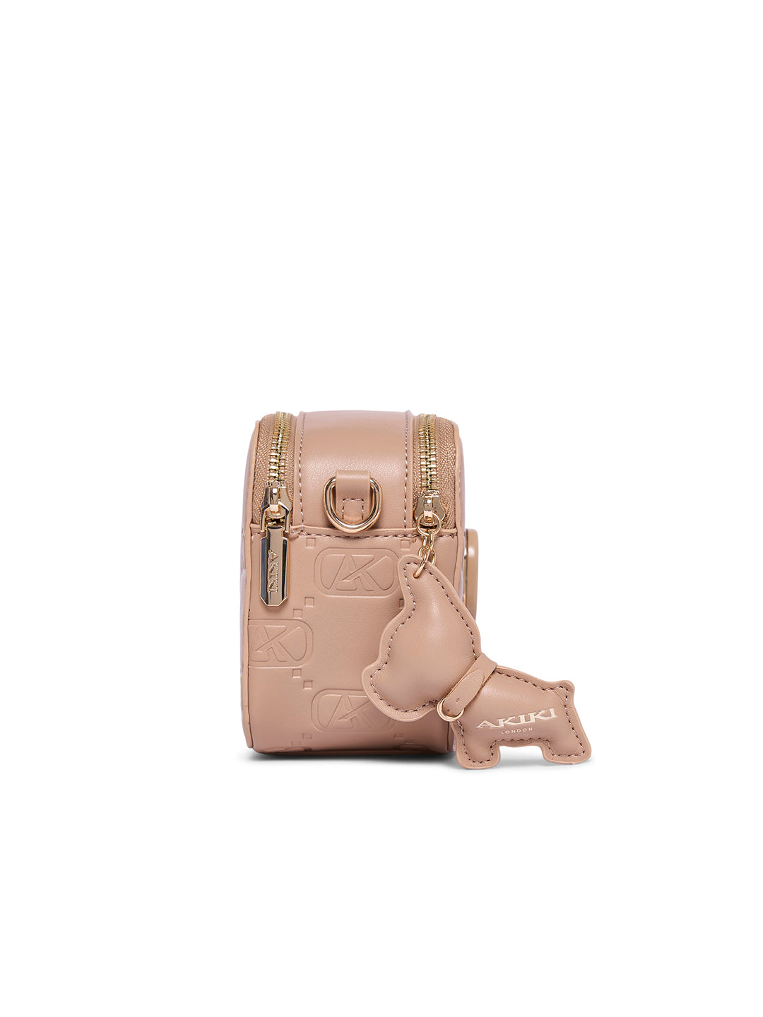 Kew 22 Box Small Sling Bag Beige