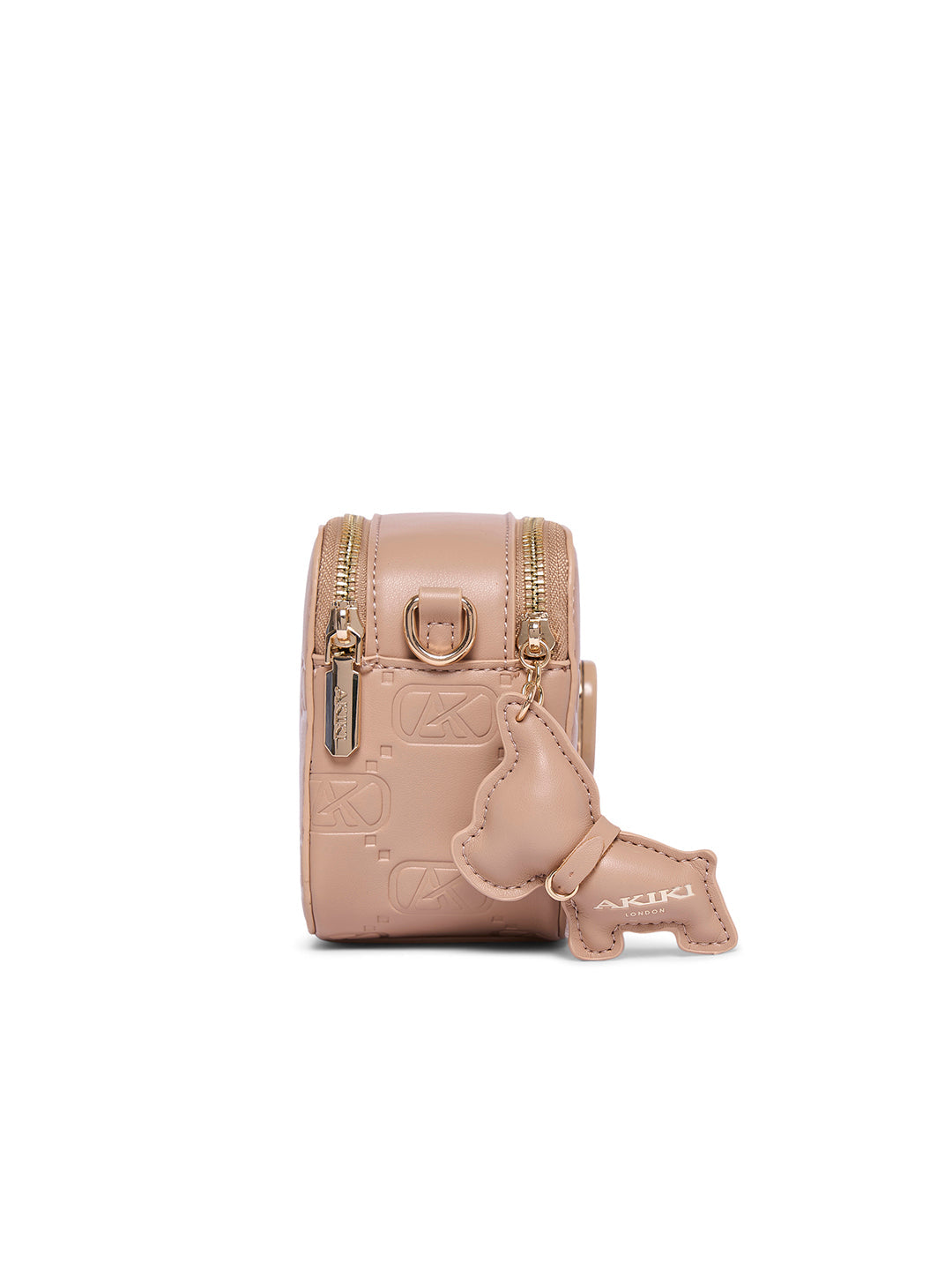 Kew 22 Box Small Sling Bag Beige