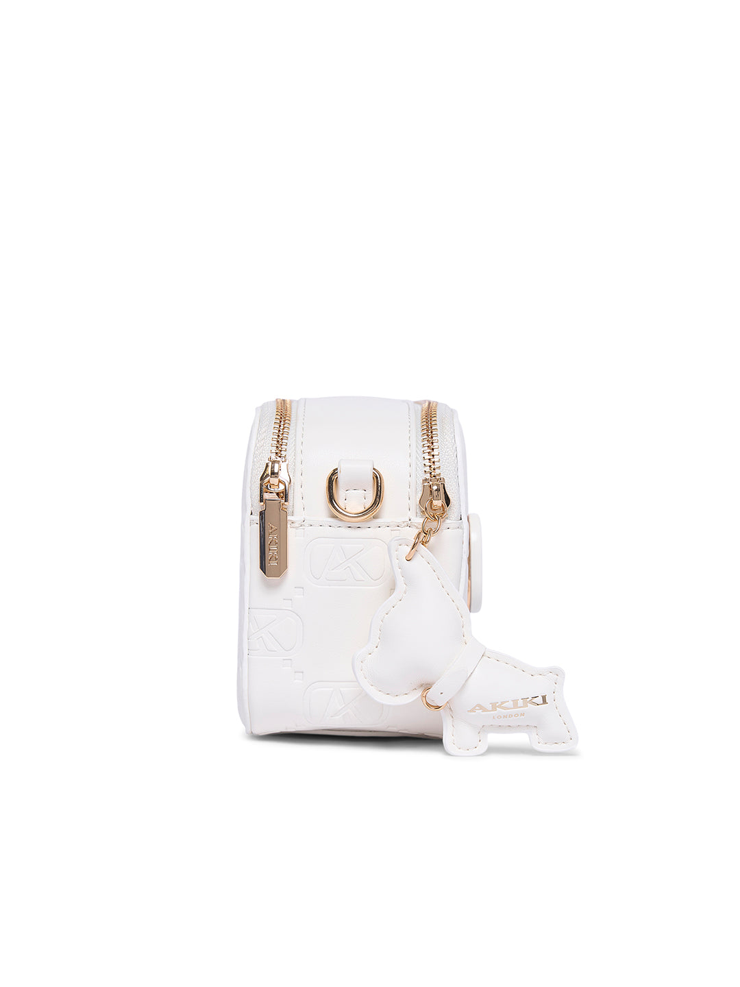 Kew 22 Box Small Sling Bag White