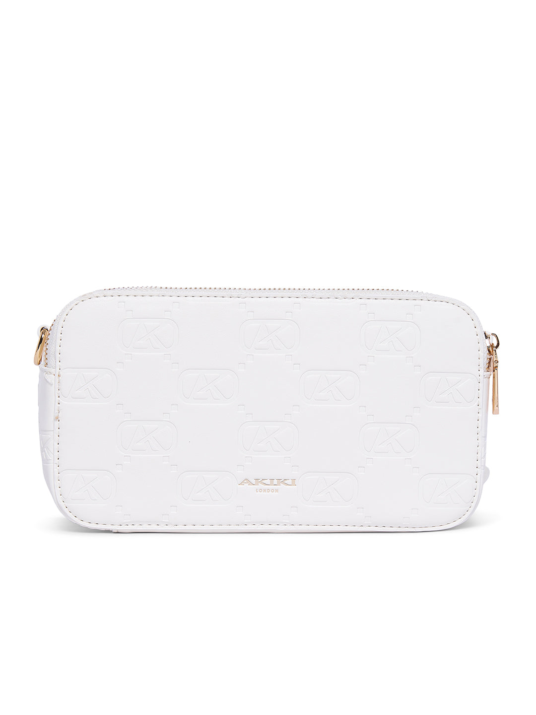 Kew 22 Box Small Sling Bag White