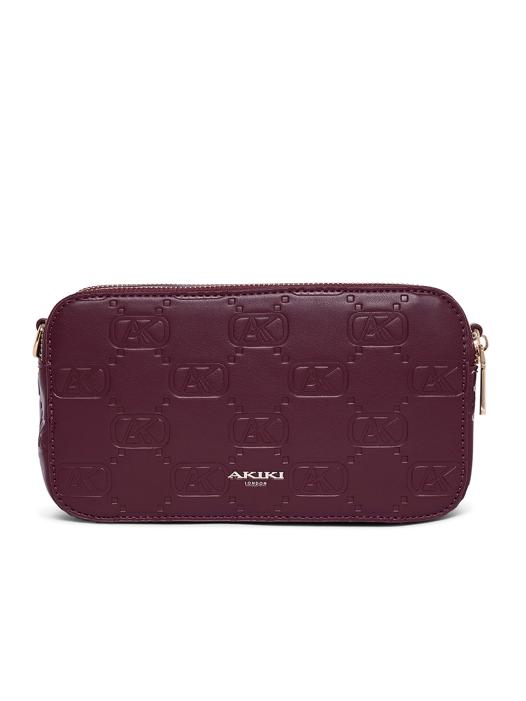 Kew 22 Box Small Sling Bag Maroon