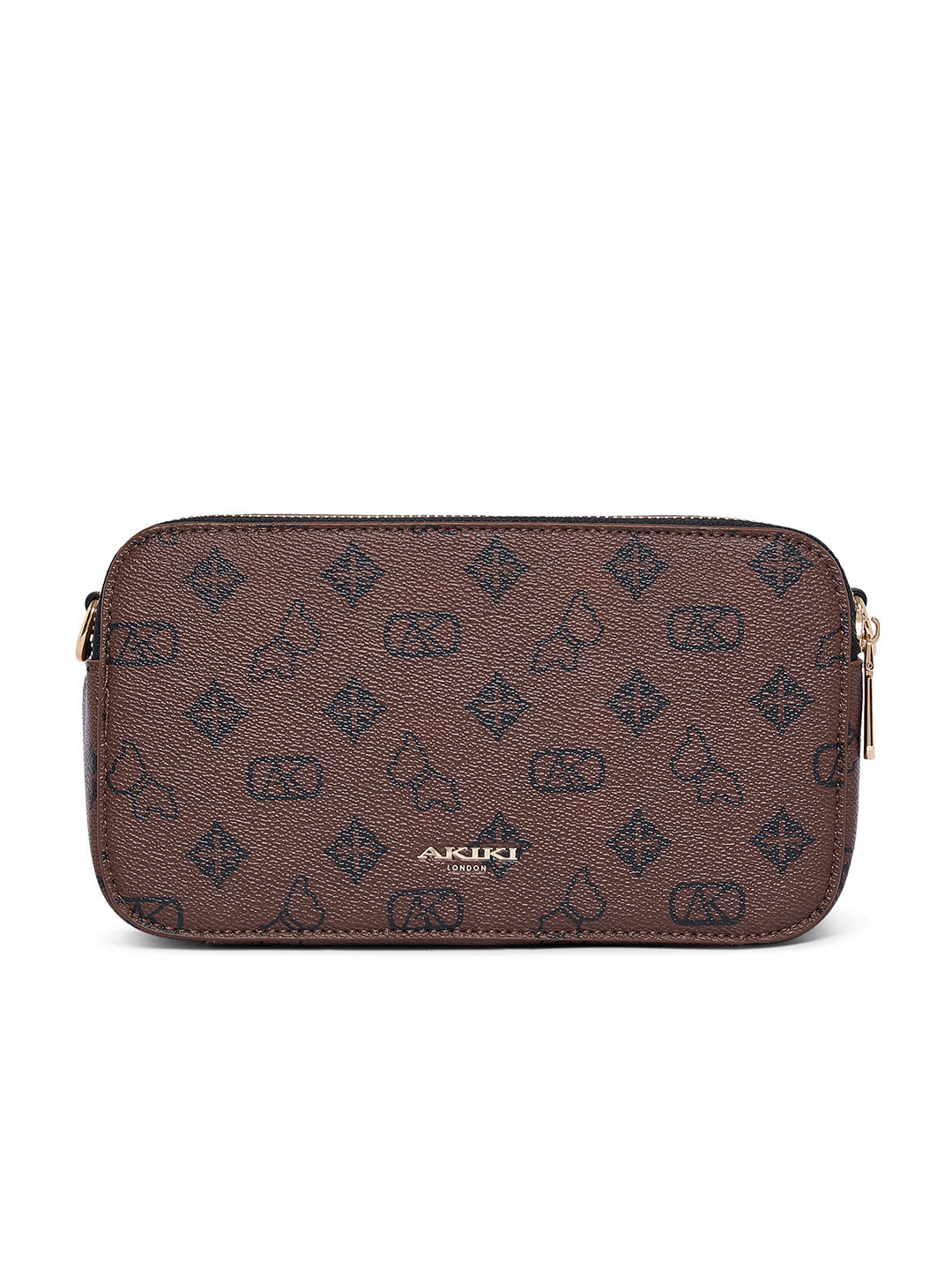 Kew 22 Box Small Sling Bag Brown