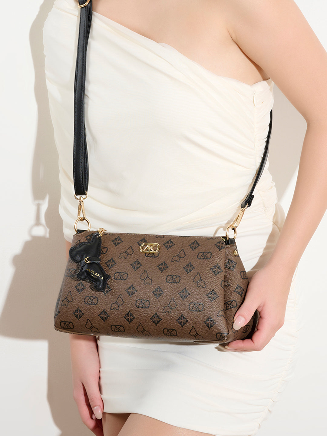 Barnsbury 26 Medium Sling Bag Brown