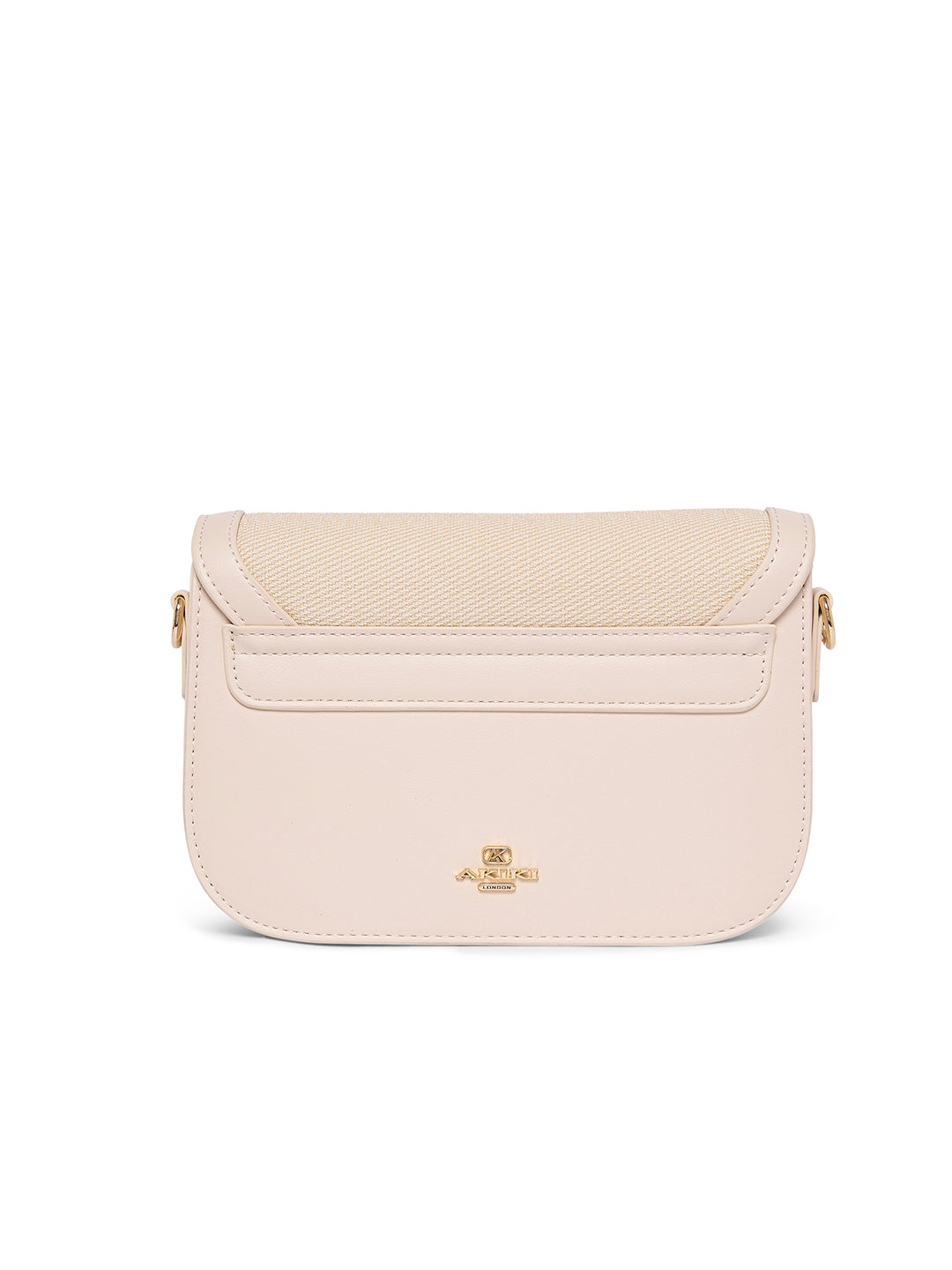 Kilburn 21 Flap Medium Sling Bag Off White