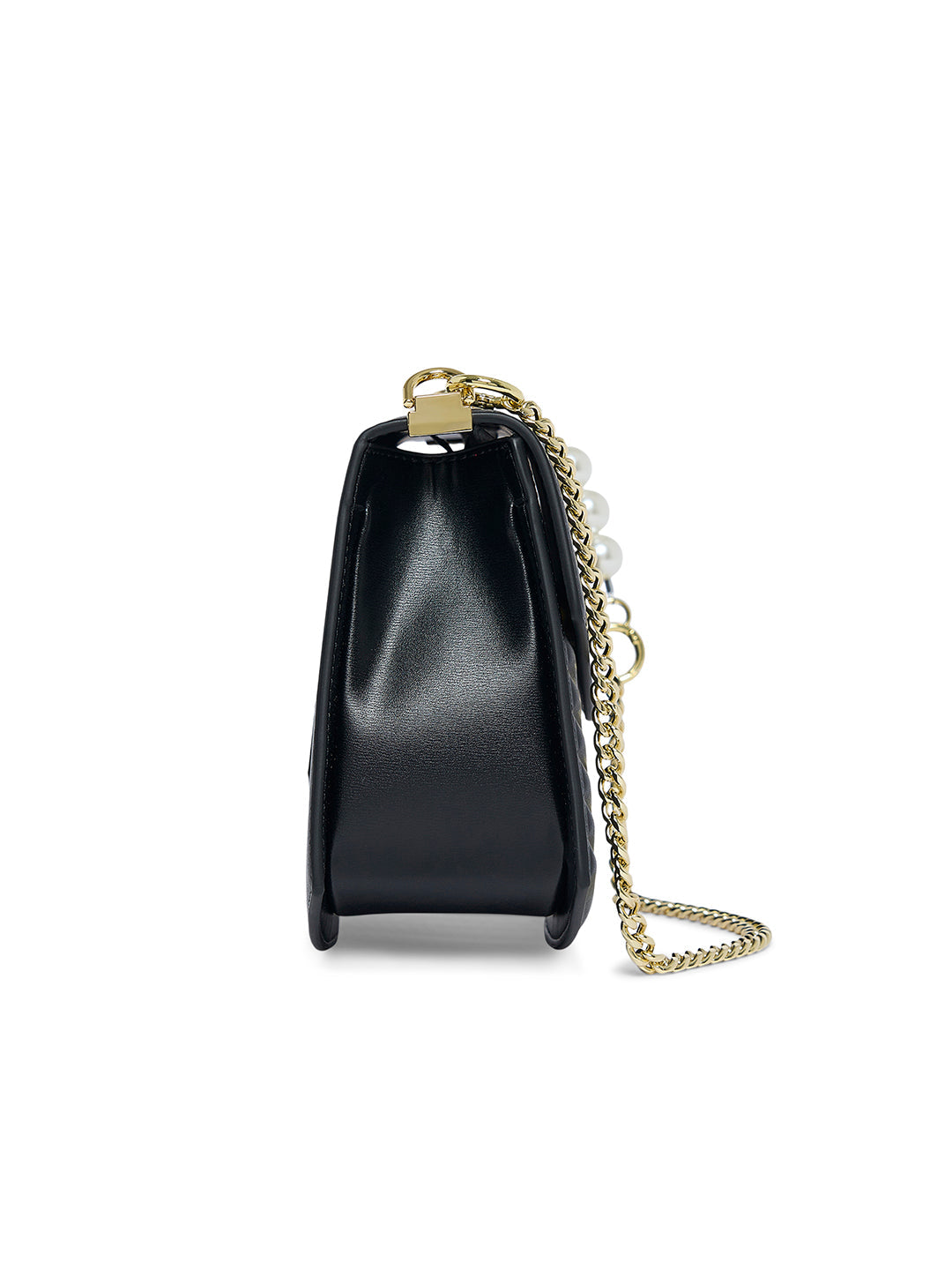 Bromley 27 Flap Small Handbag Black