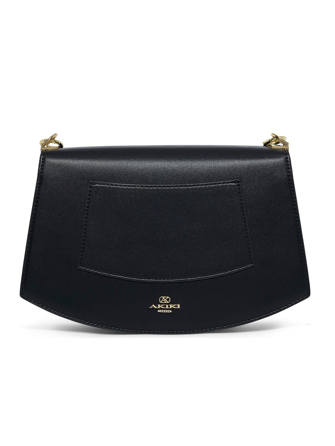 Bromley 27 Flap Small Handbag Black
